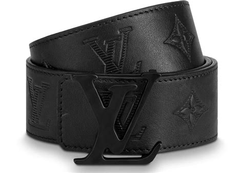 louis vuitton black belt mens|louis vuitton men belt authentic.